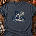Opératrice radio et ondes libres — T-shirt gris anthracite chiné