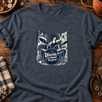 Batteuse dans une toute petite pièce — T-shirt gris anthracite chiné