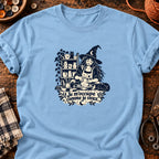 Sorcière potière Je m’occupe comme je veux — T-shirt bleu clair