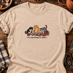 Trois chats et la laine emmêlée — T-shirt naturel