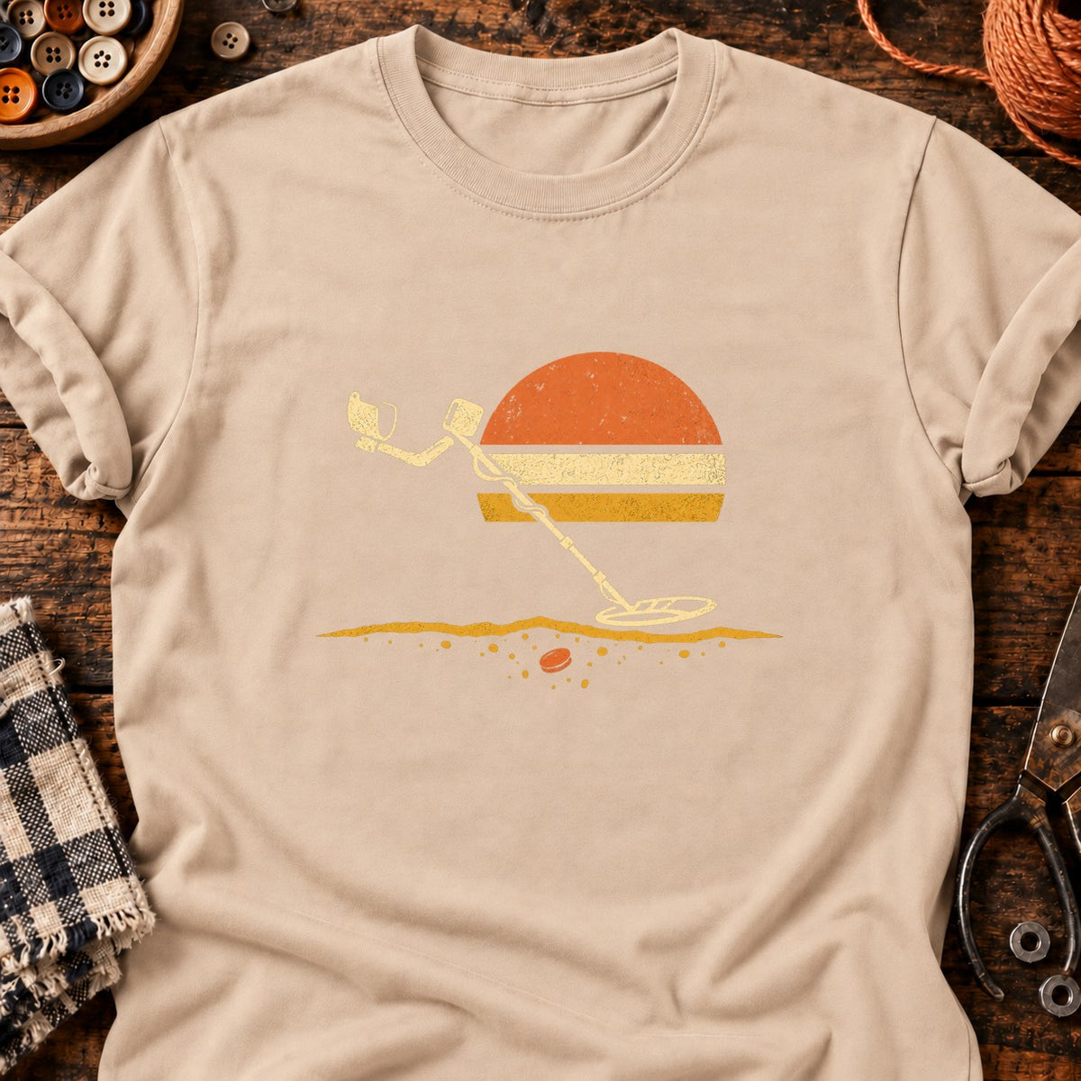 Trésor caché — T-shirt naturel