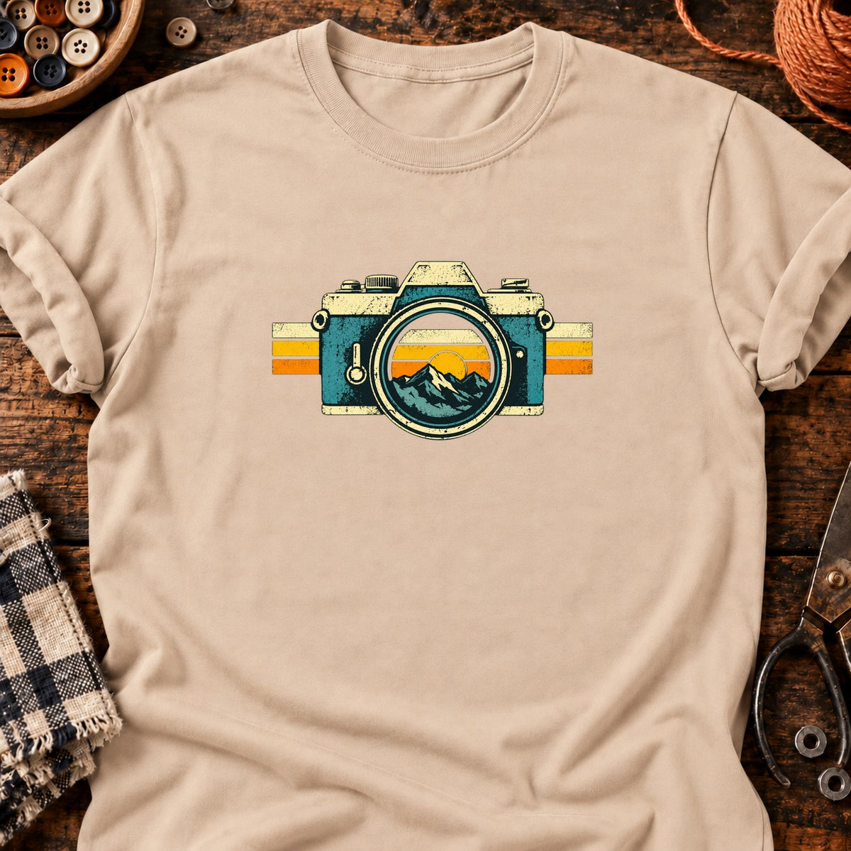 Plein cadre — T-shirt naturel