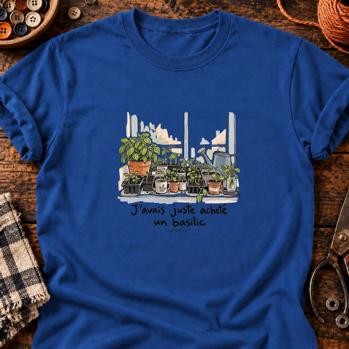 J'avais juste acheté un basilic T-Shirt — T-shirt Royal
