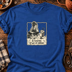 Robot qui tourne en rond — T-shirt bleu roi