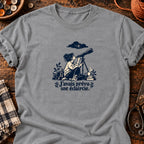 Astronome — J’avais prévu une éclaircie — T-shirt gris chiné