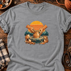 T-shirt Modelage d'argile sur tour de potier, coloris gris sport