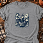 Batteuse dans une toute petite pièce — T-shirt gris chiné