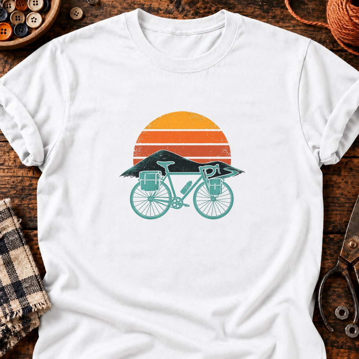 La belle échappée — T-shirt blanc