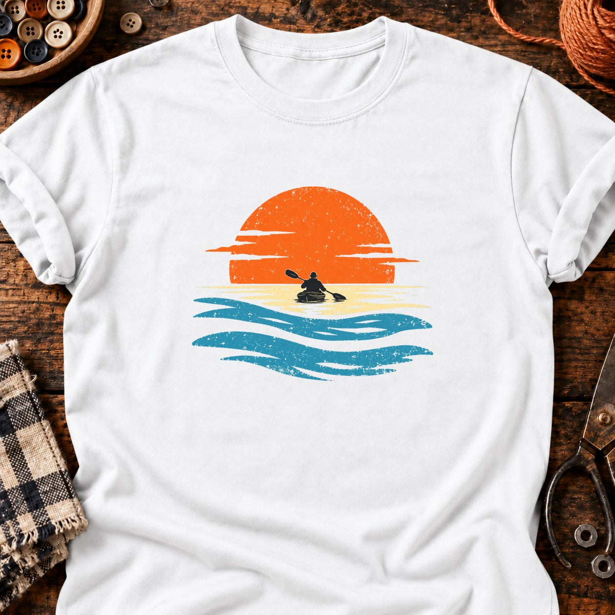 Au fil de l’eau — T-shirt blanc