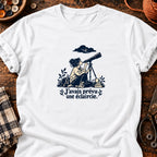 Astronome — J’avais prévu une éclaircie — T-shirt blanc