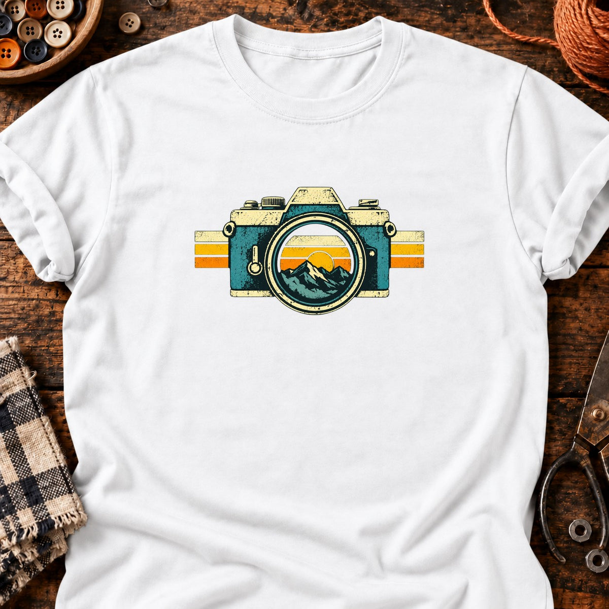 Plein cadre — T-shirt blanc