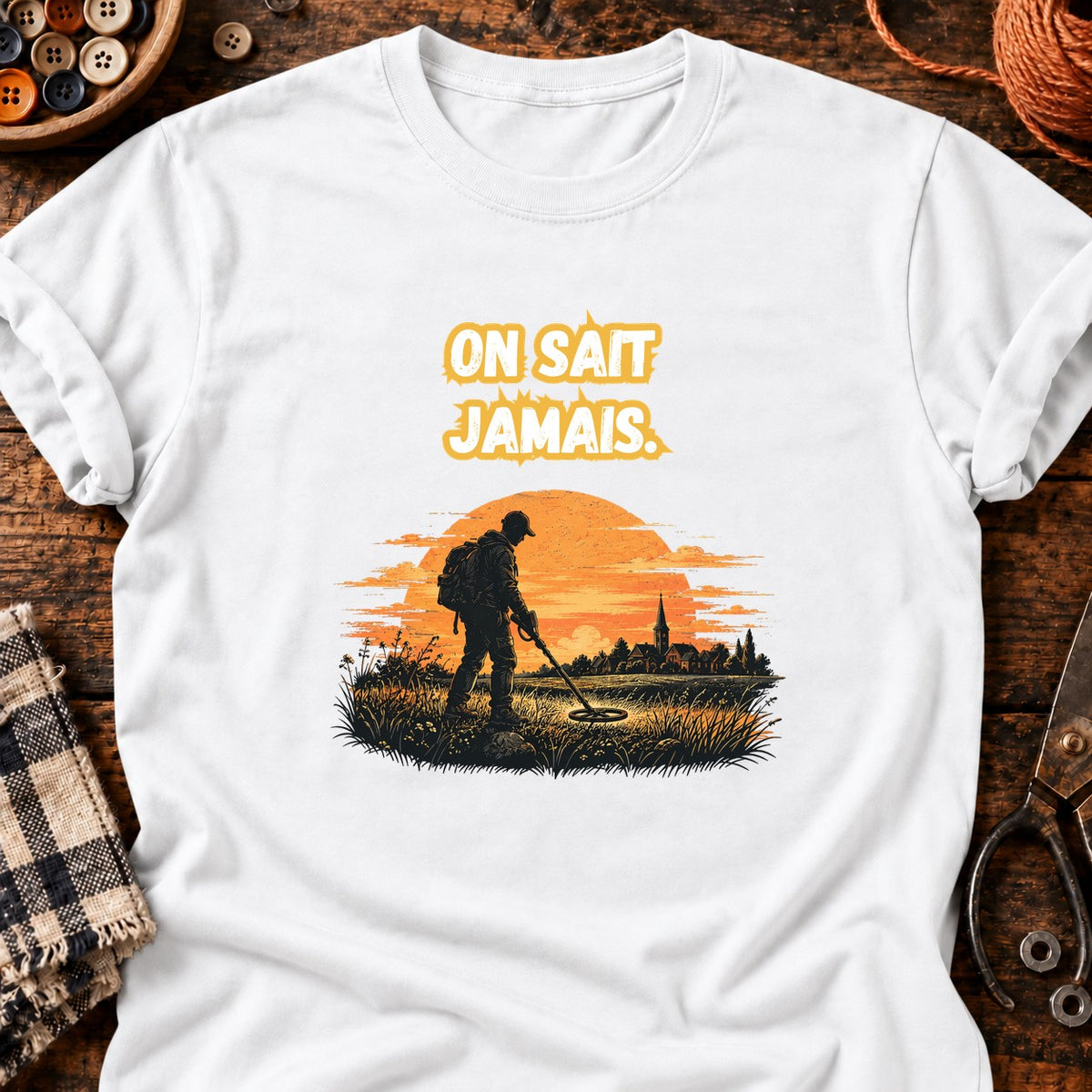On sait jamais — T-shirt blanc