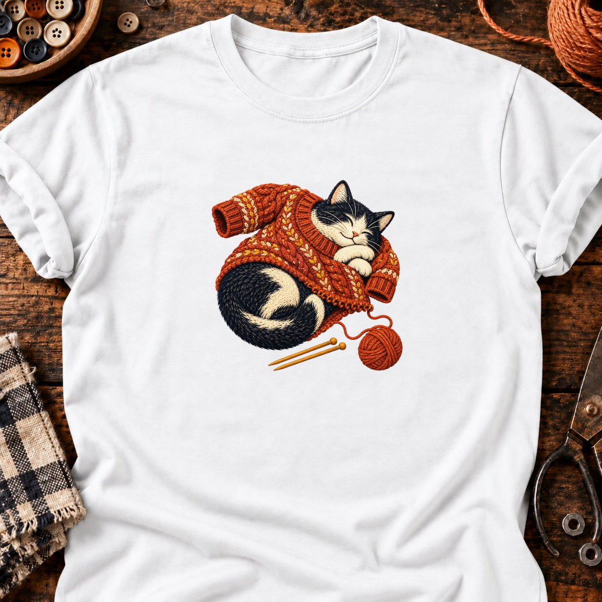 Le projet adopté — T-shirt blanc