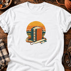 T-shirt Reliure artisanale et carnet cousu, coloris blanc