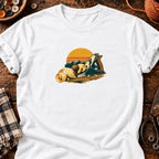 T-shirt Rabot à main et copeaux en, coloris blanc