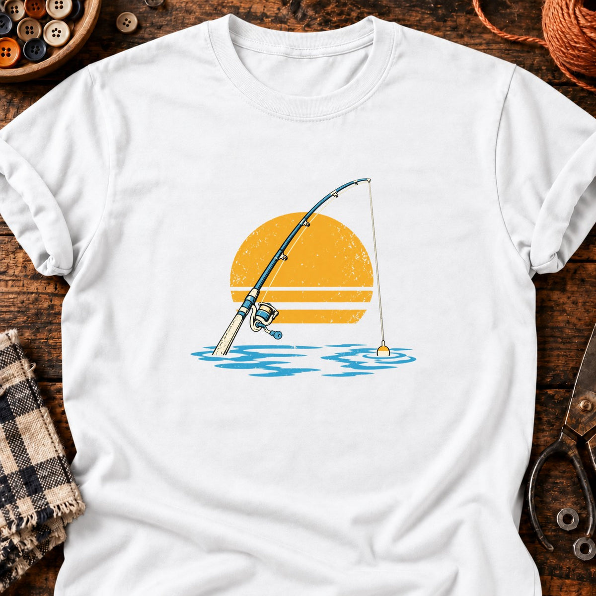 Au bout du fil — T-shirt blanc