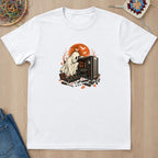 T-shirt mockup — White