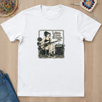 T-shirt mockup — White