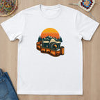 T-shirt mockup — White