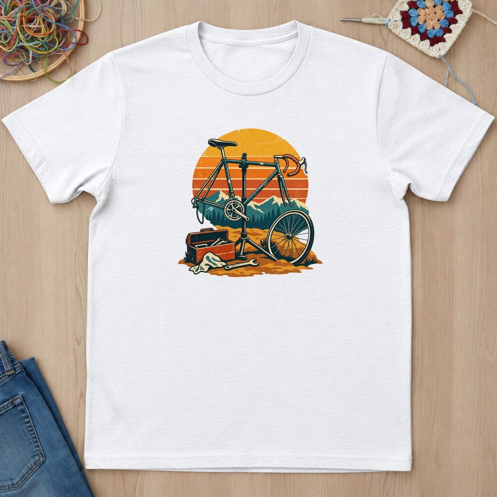 T-shirt mockup — White