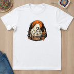 T-shirt mockup — White