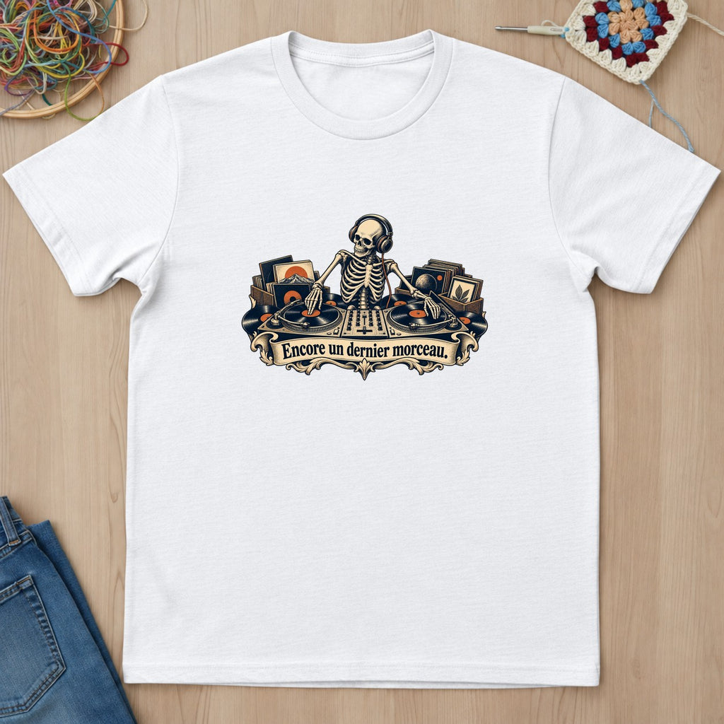 T-shirt mockup — White