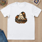T-shirt mockup — White