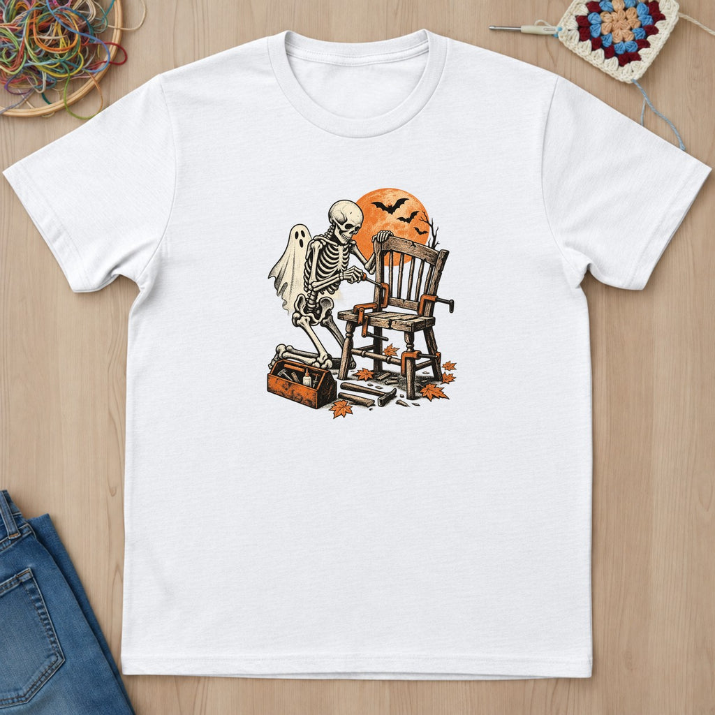 T-shirt mockup — White