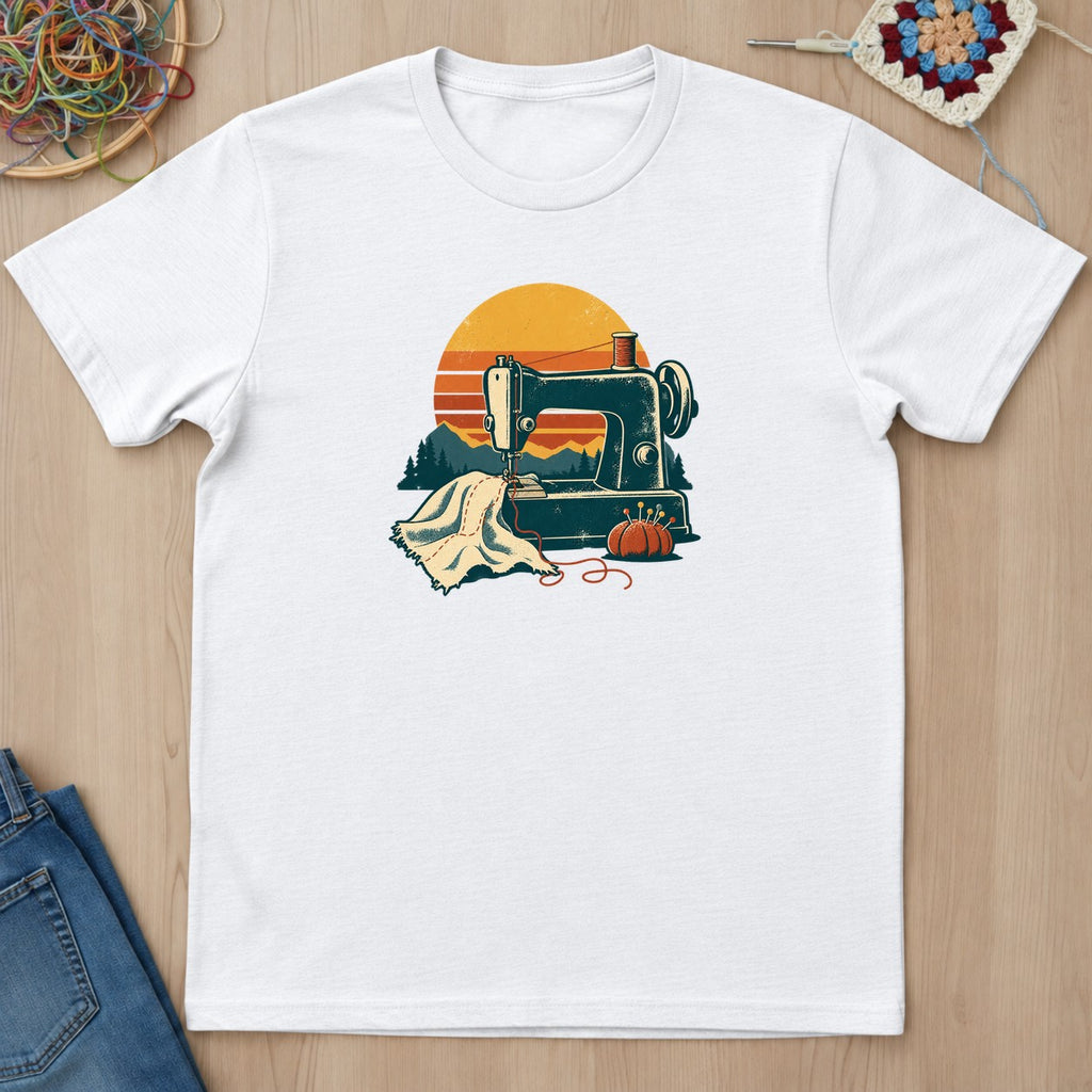T-shirt mockup — White