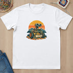 T-shirt mockup — White