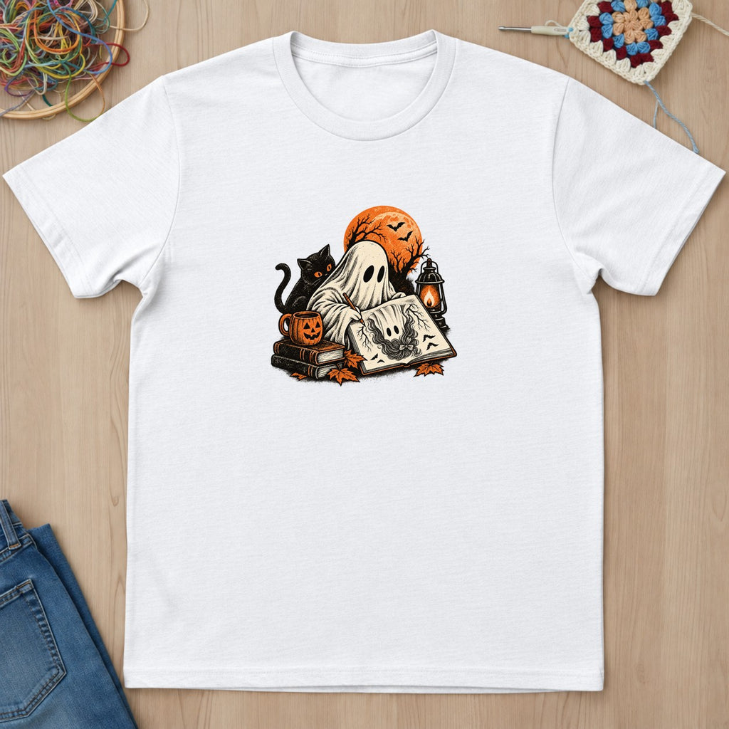 T-shirt mockup — White