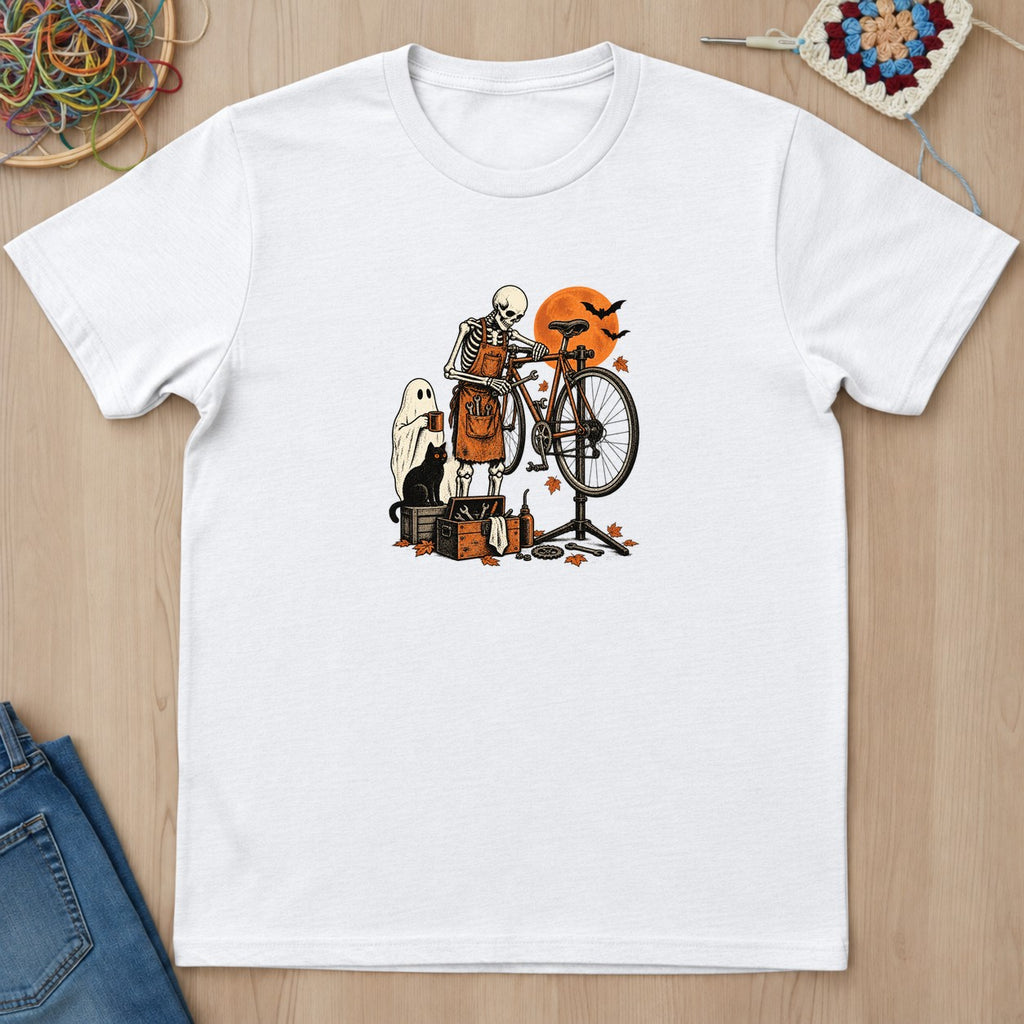 T-shirt mockup — White