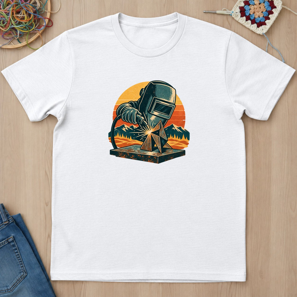 T-shirt mockup — White