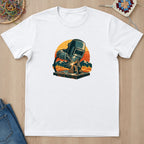 T-shirt mockup — White