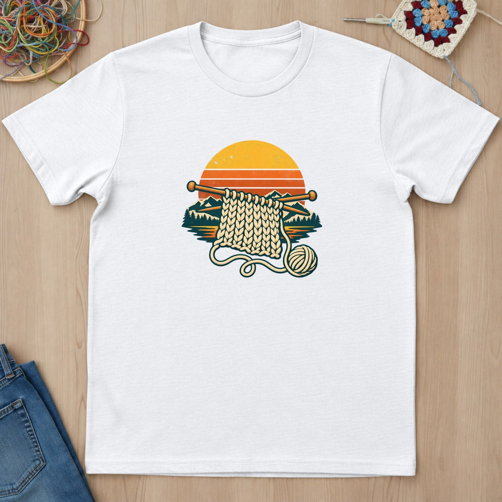 T-shirt mockup — White