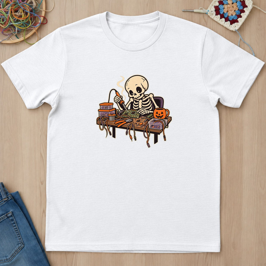 T-shirt mockup — White