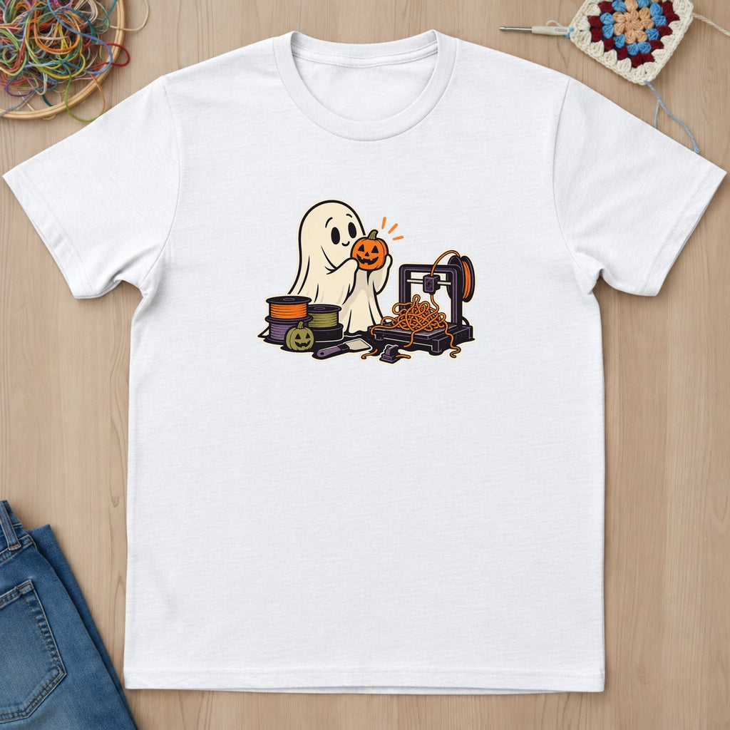 T-shirt mockup — White