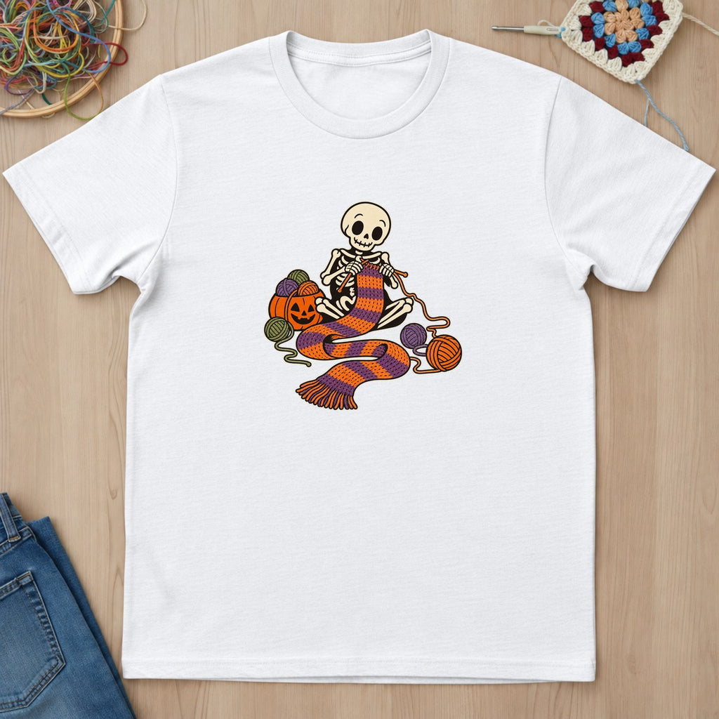 T-shirt mockup — White