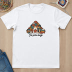 T-shirt mockup — White