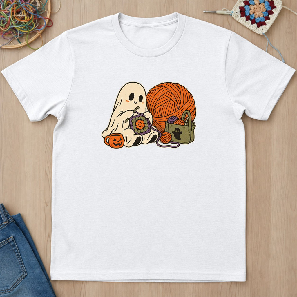 T-shirt mockup — White
