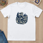 T-shirt mockup — White