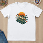 T-shirt mockup — White