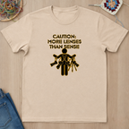 Caution More Lenses Than Sense T-Shirt