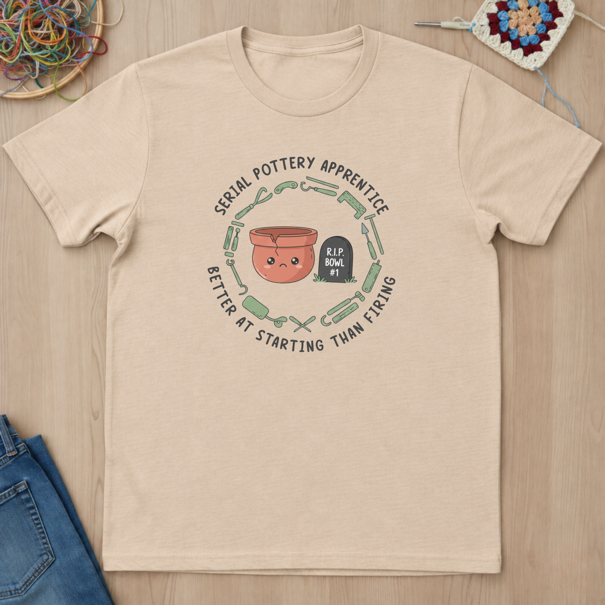 Serial Pottery Apprentice T-Shirt