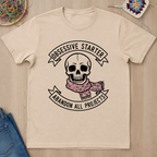 Skull Abandon All Projects T-Shirt