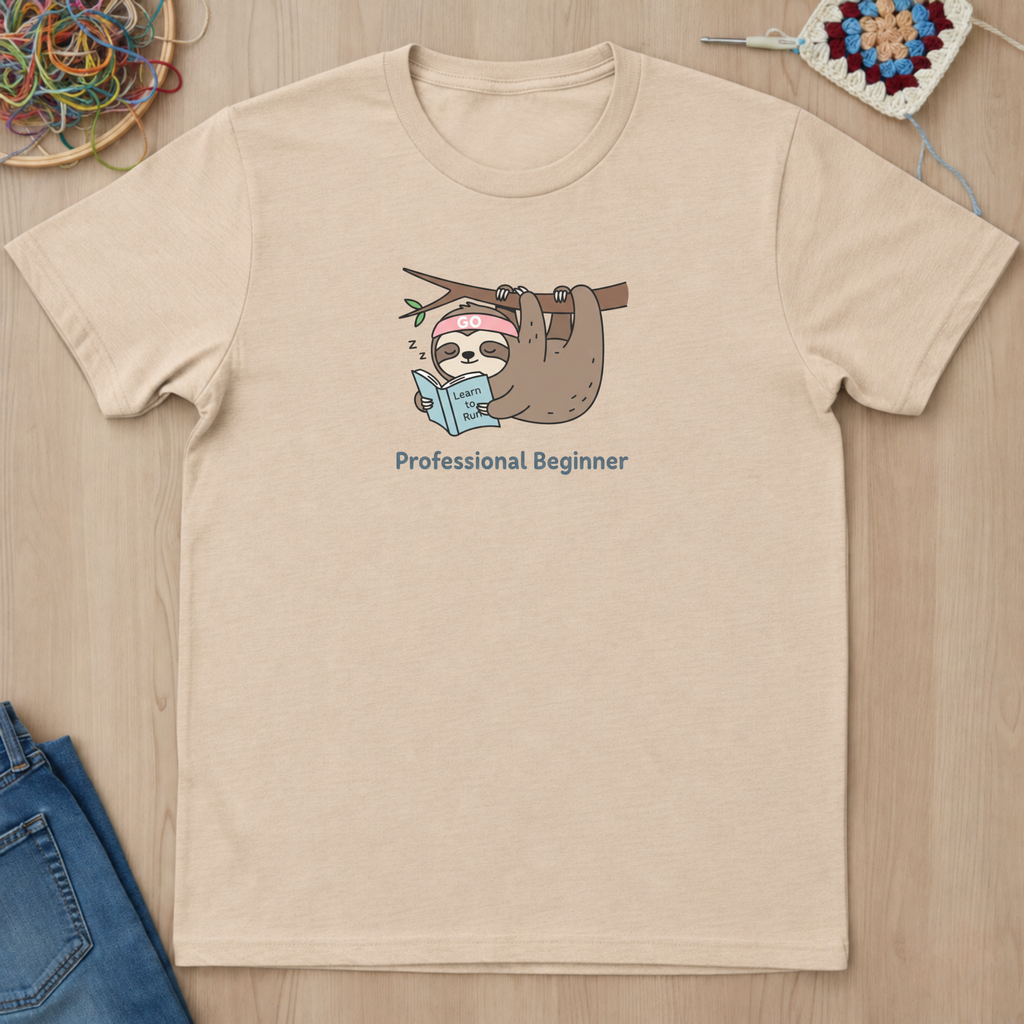 Sloth Professional Beginner T-Shirt