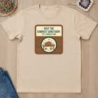 Plaque Visit Sawdust Sanctuary T-Shirt