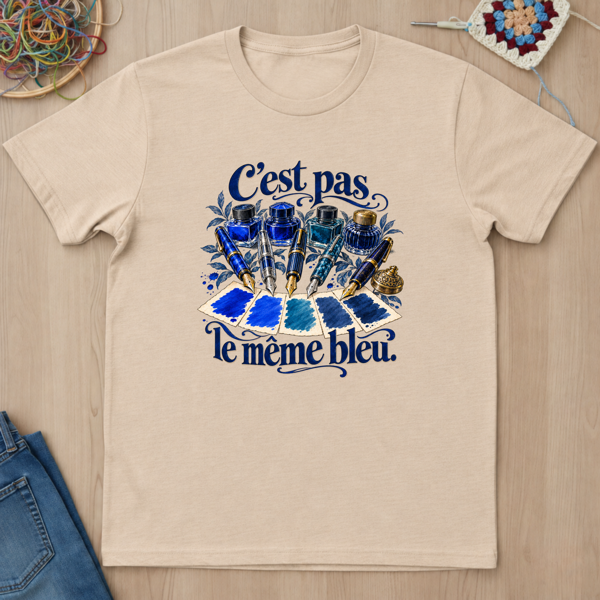 C'est pas le même bleu