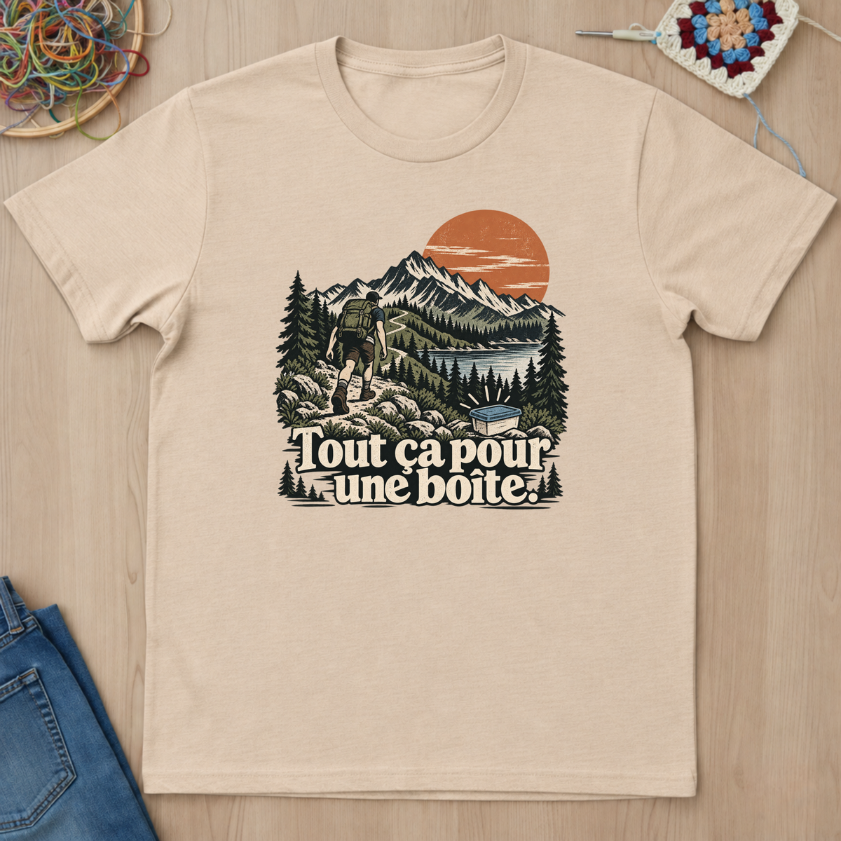 Tout ça pour une boîte