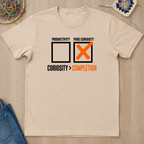 Productivity Pure Curiosity Completion T-Shirt